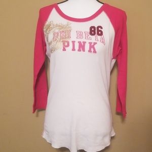 Victoria's secret pink long sleeve shirt